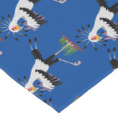 可愛い秘書書のノート漫画 ショートテーブルランナー (コーナー)