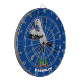 可愛い秘書書のノート漫画 ダーツボード (正面左)