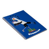 可愛い秘書書のノート漫画 ノートブック (右側)