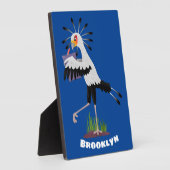 可愛い秘書書のノート漫画 フォトプラーク (側面)