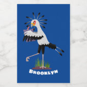 可愛い秘書書のノート漫画 フードラベル (シングルラベル)