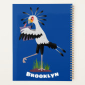 可愛い秘書書のノート漫画 プランナー手帳 (裏面)