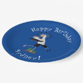 可愛い秘書書のノート漫画 ペーパープレート (アングル)