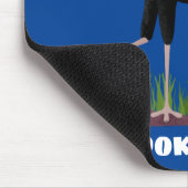 可愛い秘書書のノート漫画 マウスパッド (コーナー)