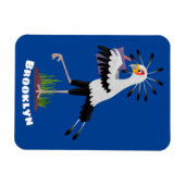 可愛い秘書書のノート漫画 マグネット (横)