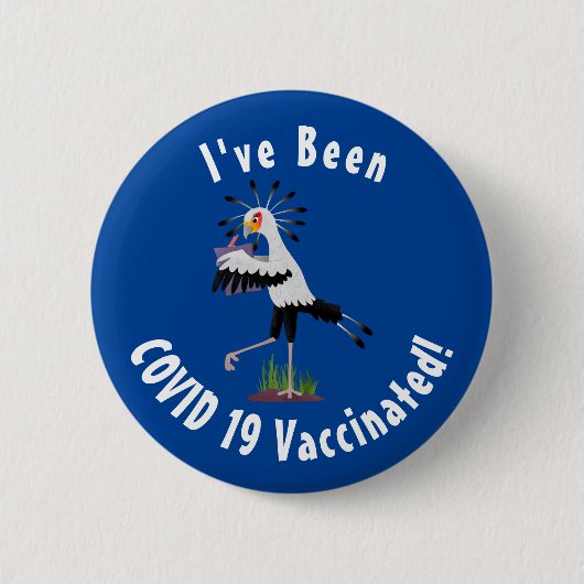 可愛い秘書書のノート漫画 缶バッジ (正面)