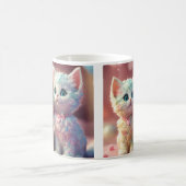 可愛い笑わされる猫好き用コーヒーマグ コーヒーマグカップ (中央)