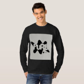 可愛い純粋なデザイン Tシャツ (正面フル)