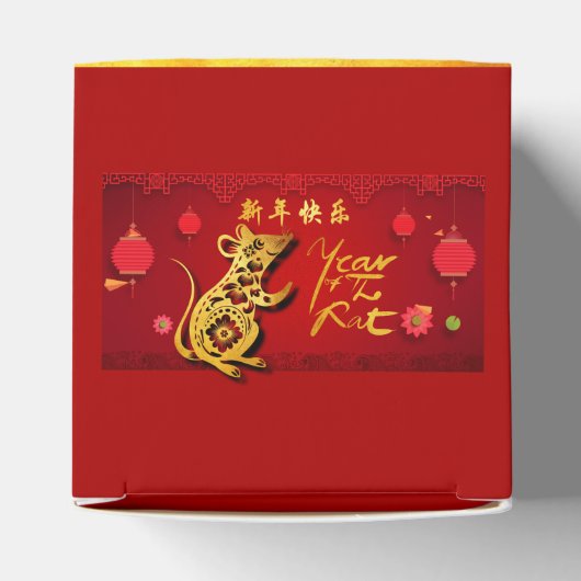 可愛い紙カットラットイヤー型付き提灯CCFB フェイバーボックス (上部)