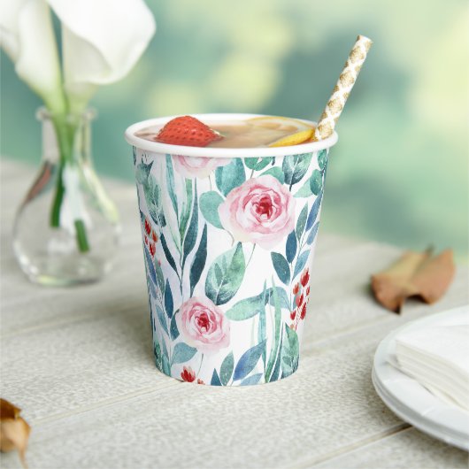 可愛い紙付きベビーシャワー用デザインカップ。 紙コップ (インサイチュ)