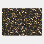 可愛い紙吹雪タイルパーティー ラッピングペーパーシート (正面2)