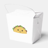 可愛い素晴らし漫画かわいい笑顔タコ フェイバーボックス (裏面サイド)