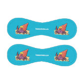 可愛い紫おもしろい色の隠遁者 野球ボール (パネル)