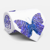 可愛い紫色の蝶ネクタイ ネクタイ (ロール)