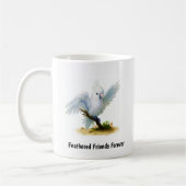 可愛い絵を描モルーカンのデジタル コーヒーマグカップ (左)