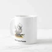 可愛い絵を描モルーカンのデジタル コーヒーマグカップ (正面左)