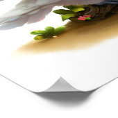 可愛い絵を描モルーカンのデジタル ポスター (角)