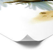 可愛い絵を描モルーカンのデジタル ポスター (角)