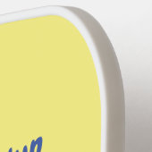 可愛い絵筆絵を描と漫画 ピックルボールラケット (左詳細)