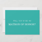 可愛い緑が私の礼儀の母 招待状 (正面)