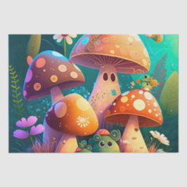 可愛い緑のかわいいベビーのクローム 薄葉紙