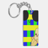 可愛い縫い目の可愛いバナナ キーホルダー (正面左)