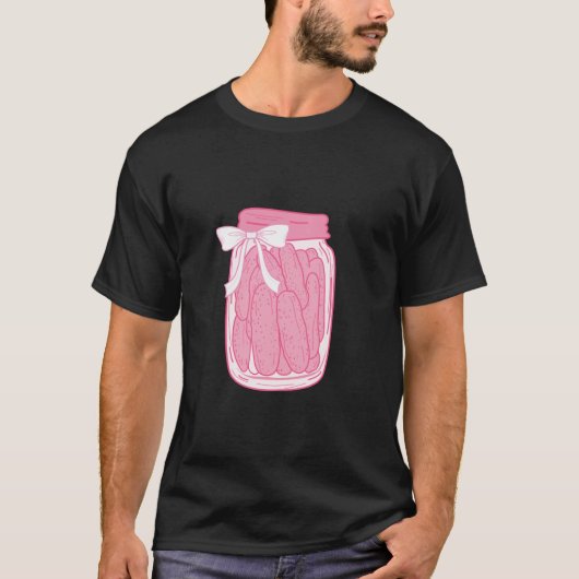 可愛い缶詰のコケ弓かわいい漬物ジャーG Tシャツ (正面)