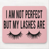 可愛い美容師まばたきメイクアップアーティストギフト マウスパッド (正面)