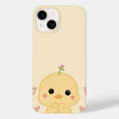 可愛い美的iPad頭が切れるカバー Case-Mate iPhoneケース (裏面)