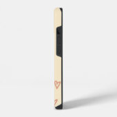 可愛い美的iPad頭が切れるカバー iPhoneケース (左側面)