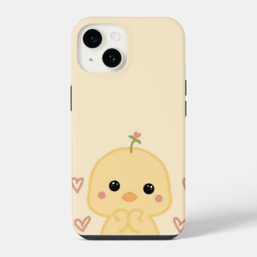 可愛い美的iPad頭が切れるカバー iPhoneケース (裏面)