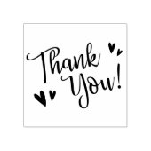 可愛い脚本とハート感謝してい君 ラバースタンプ (インプリント)