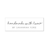 可愛い脚本シンプルの愛で手作り セルフインキングスタンプ (デザイン)