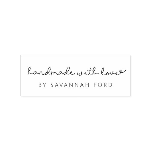 可愛い脚本シンプルの愛で手作り ラバースタンプ (インプリント)
