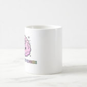 可愛い脳のオーバーシンキング進行中 コーヒーマグカップ (中央)