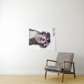 可愛い自分の写真を縦に作成 タペストリー (インサイチュ(横))