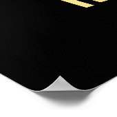 可愛い自家製ハチミツ追加文字ベンダー ポスター (角)