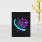 可愛い自殺認識度ハートハッピーサポートグラフィック カード (黄色い花)