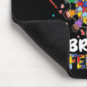 可愛い自閉症意識が違いを受け入れる100日 マウスパッド (コーナー)