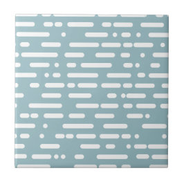 可愛い色ライトブルーとホワイトl抽象芸術 モダン タイル