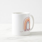 可愛い色塗りの祖母コーヒーマグ コーヒーマグカップ (正面右)