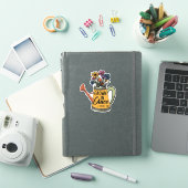 可愛い花のキリスト教聖書の節 グレース シール (iPadカバー)