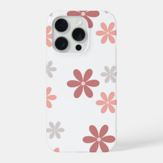 可愛い花のスマホケース iPhone 15 PROケース