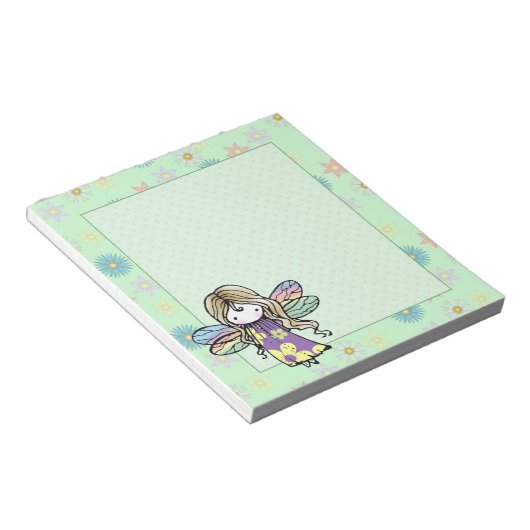 可愛い花の妖精ノートパッド ノートパッド (アングル)