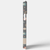 可愛い花パーソナライズされた柄おもしろい Case-Mate iPhoneケース (裏面 / 右)