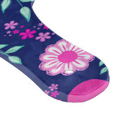 可愛い花柄の背景 カッティングボード (角)