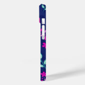 可愛い花柄の背景 Case-Mate iPhoneケース (裏面 / 左)