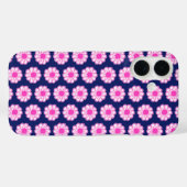 可愛い花柄の背景 Case-Mate iPhoneケース (裏面 (横))
