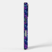 可愛い花柄の背景 Case-Mate iPhoneケース (裏面 / 右)