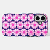 可愛い花柄の背景 Case-Mate iPhoneケース (裏面 (横))